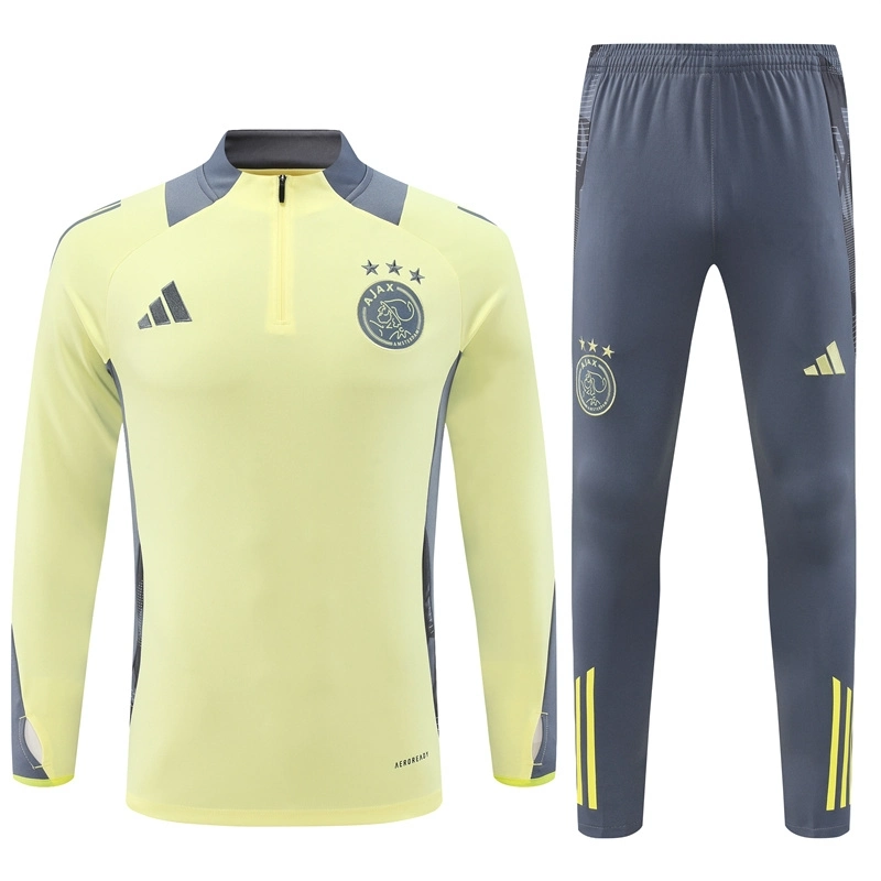 24/25 Ajax Light Yellow Track Jacket