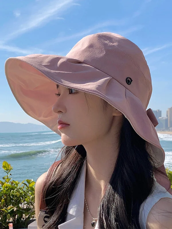 Foldable Wide Side Sun-protection Hats&Caps