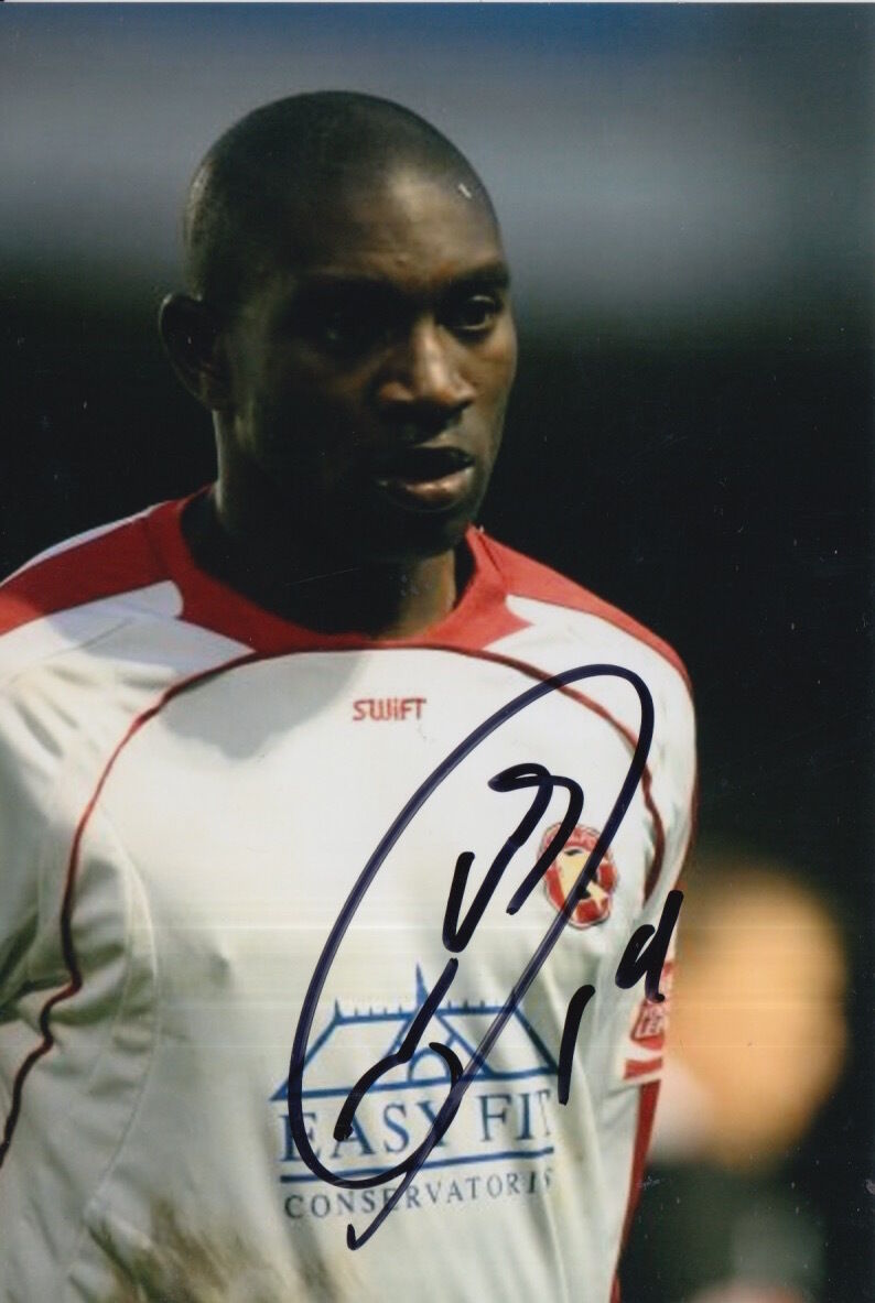 WALSALL HAND SIGNED JABO IBEHRE 6X4 Photo Poster painting.