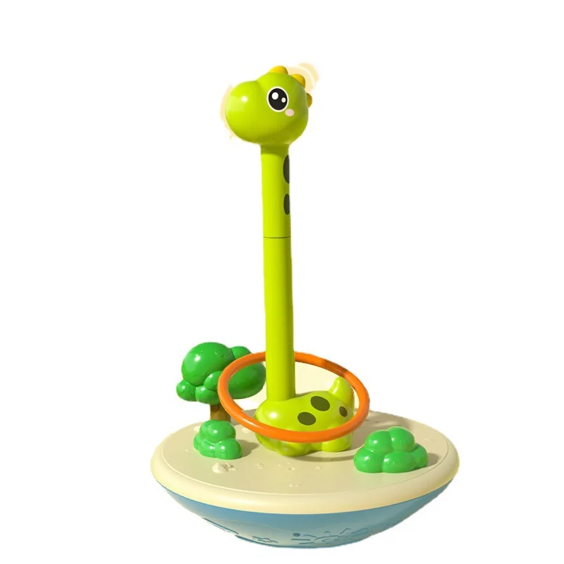 Montessori Kids Stacking Layers & Throwing Rings Circle Game