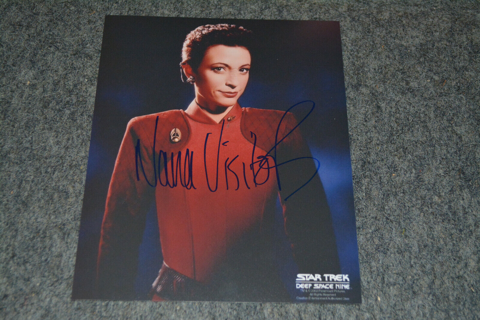 NANA VISITOR signed autograph 8x10 20x25 cm In Person STAR TREK