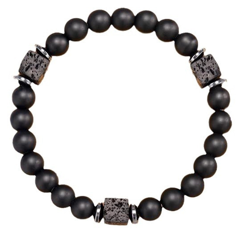 Men’s Bracelet Natural Stone Beaded Bracelet Christmas Valentine’s Day Thanksgiving Birthday Gift Men’s Gift