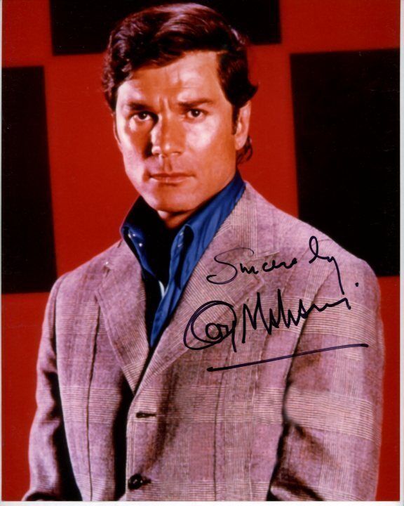 GEORGE MAHARIS Signed Autographed Photo Poster painting