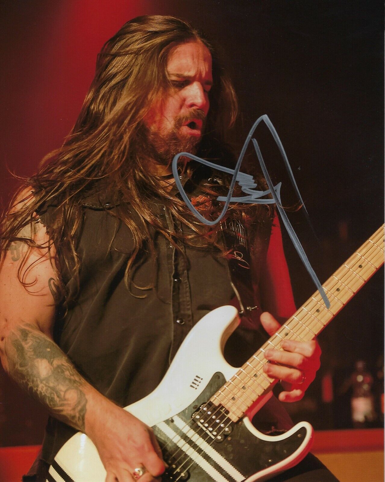 GFA Sepultura Guitarist * ANDREAS KISSER * Signed Autographed 8x10 Photo Poster painting AK1 COA