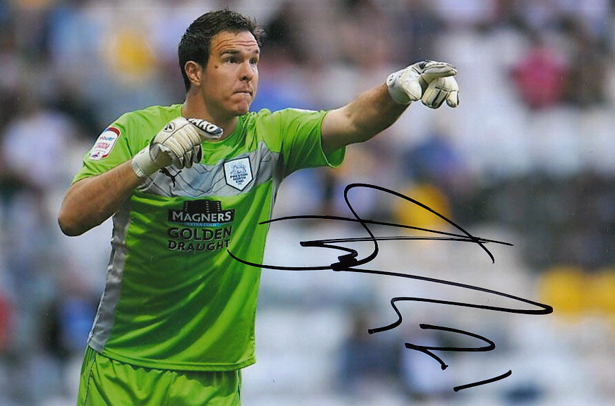 PRESTON NORTH END HAND SIGNED THORSTEN STUCKMANN 6X4 Photo Poster painting 1.