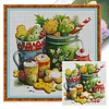 Christmas Cooky-14CT Stamped Cross Stitch 53*53cm/20.87*20.87in tapestrymarket