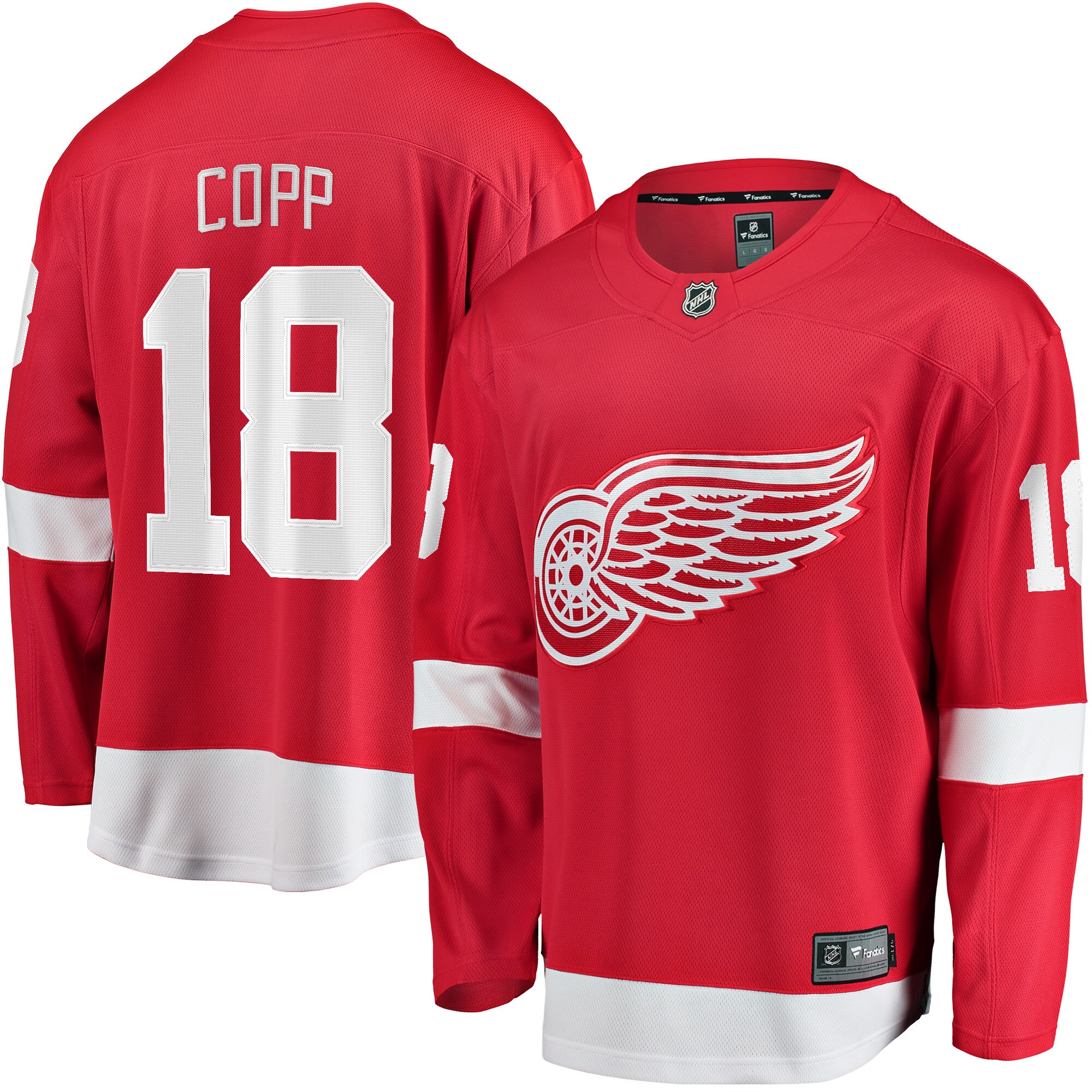 Andrew Copp Detroit Red Wings Fanatics Home Breakaway   Jersey &ndash; Red mysite