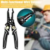 Nine-in-one electrician's special multi-functional wire pulling pliers wire pulling pliers splitting pliers wire scissors peeling artifact