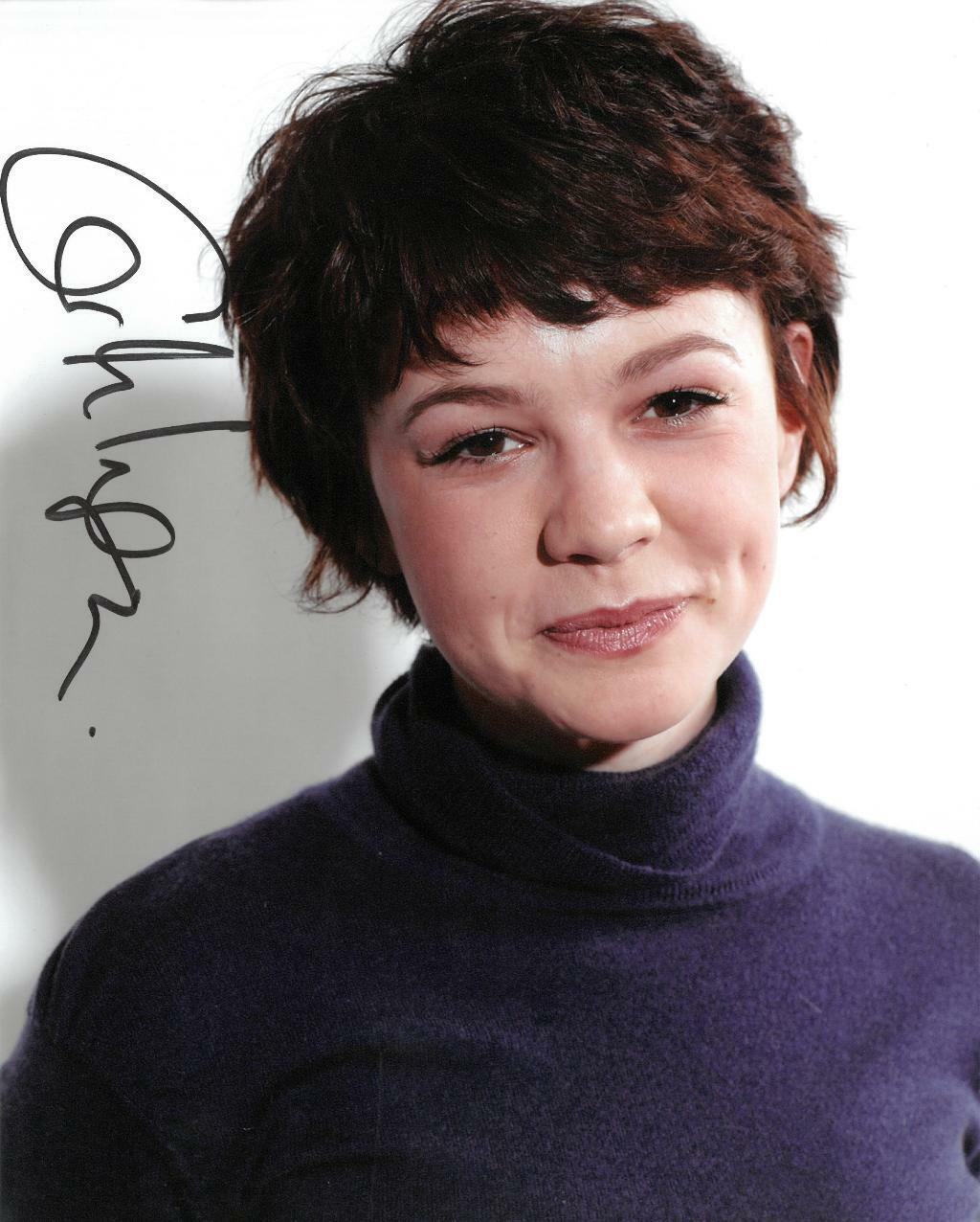 Carey Mulligan Signed Authentic Autographed 8x10 Photo Poster painting BECKETT #U13804