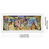 (Big Size) Cartoon Family - 16CT Stamped Cross Stitch 120*50cm/47.24*19.69in tapestrymarket