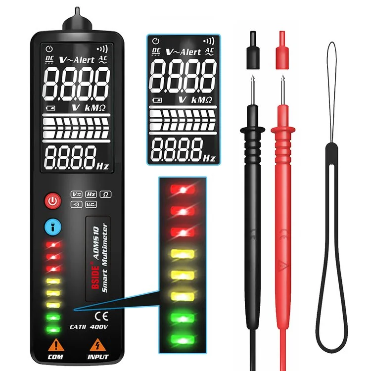 BSIDE ADMS1A/Q Smart Digital Multimeter 2.4 inch LCD Voltage Detector Pen