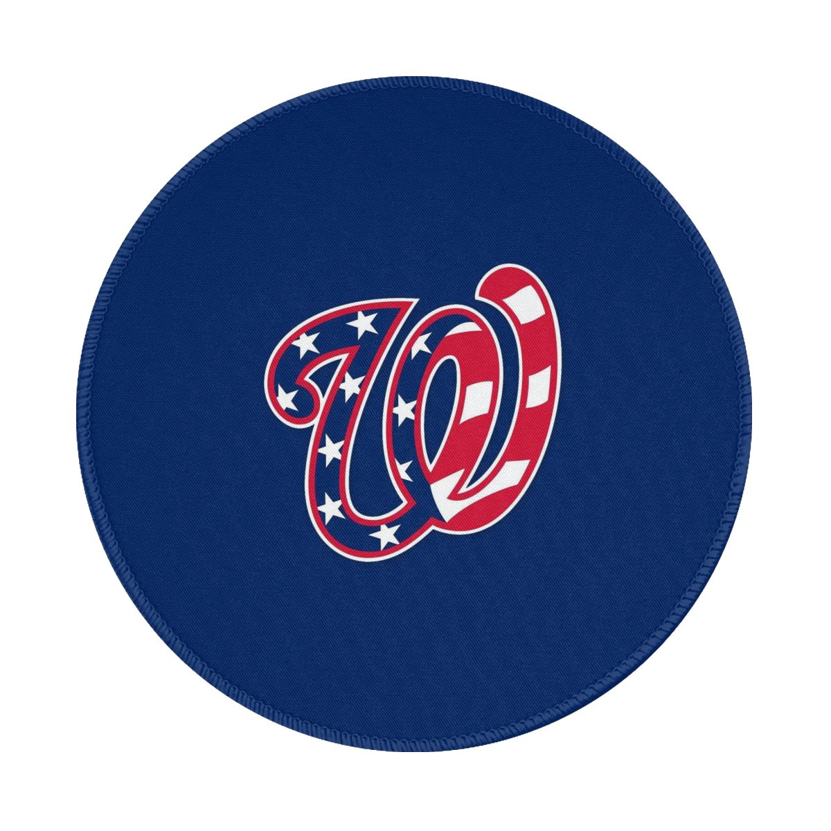 Washington Nationals Patriotic Gaming Round Mousepad for Computer Laptop