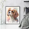 Cavalier King Charles Spaniel Dog-11CT Stamped/Counted Cross Stitch 40*50cm/15.75*19.69in tapestrymarket