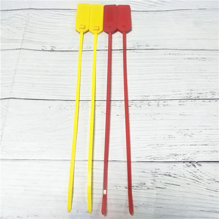 370*88*28 Plastic Gen2 Rain RFID Long Range UHF Cable Tie RFID Tag