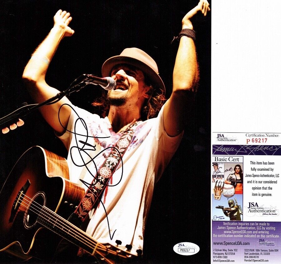 Jason Mraz Signed Autographed 8x10 inch Photo Poster painting + JSA Certificate of Authenticity