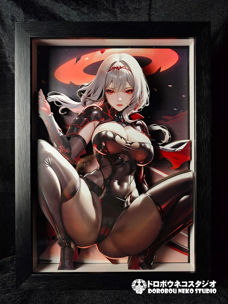 Dorobou Neko Studio  - Goddess of Victory: Nikke - DSMG-103 Scarlet: Black Shadow 3D Decorative Painting Scene (Adult 18+)-