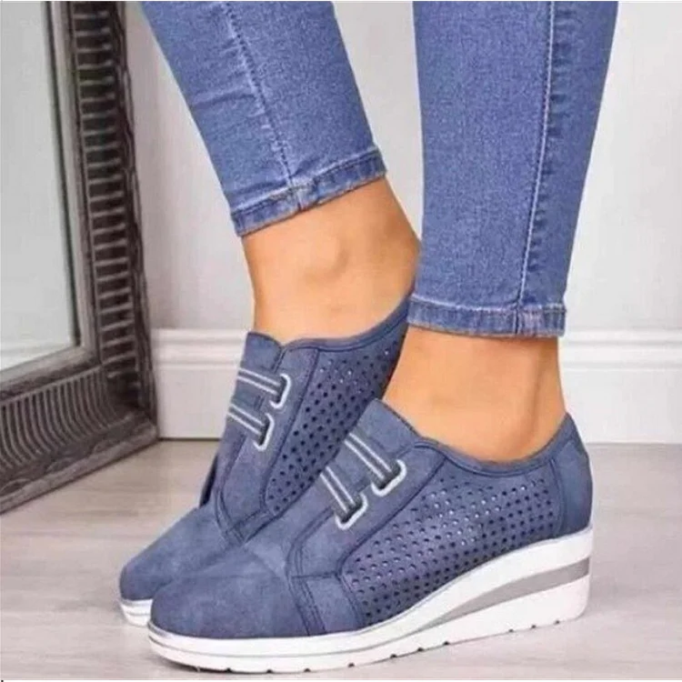 Comfy Platform Shoes with Mid-Heel