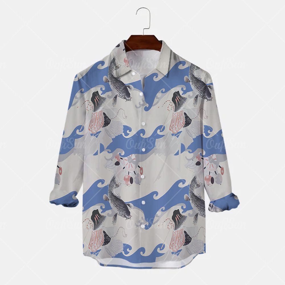 Outdoor Casual Long Sleeve Shirt |Fashion Men's Shirt