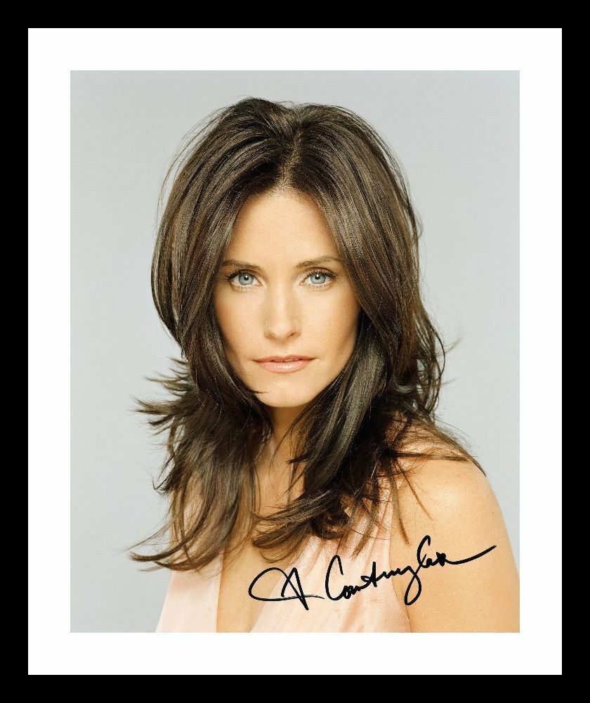 Courteney Cox Autograph Signed & Framed Photo Poster painting 2