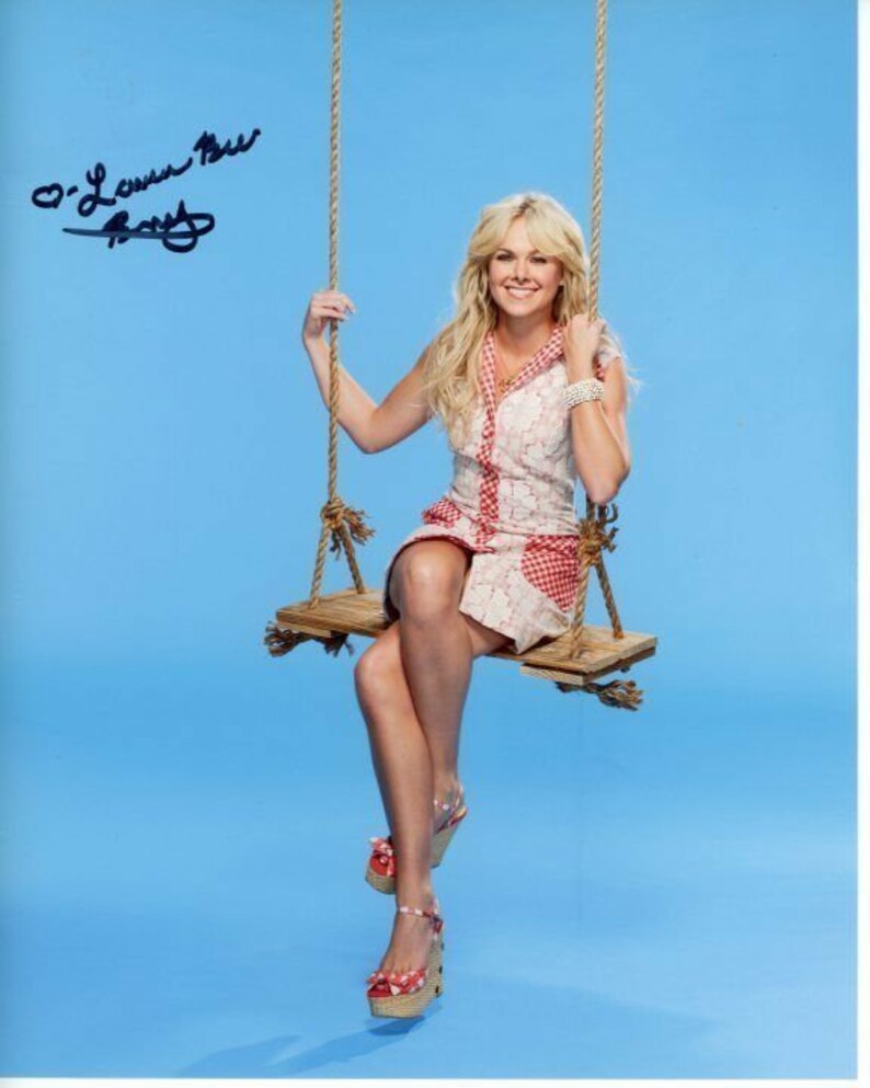 Laura bell bundy signed autographed Photo Poster painting