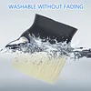 Auto Interior Dust Soft Brush Air Conditioning Outlet Cleaning Brush (Yellow)
