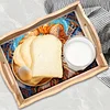 DIY Diamond Painting Wooden Tray Food Tray with Handle Living Room Decoration Donut Wooden Tray Kit