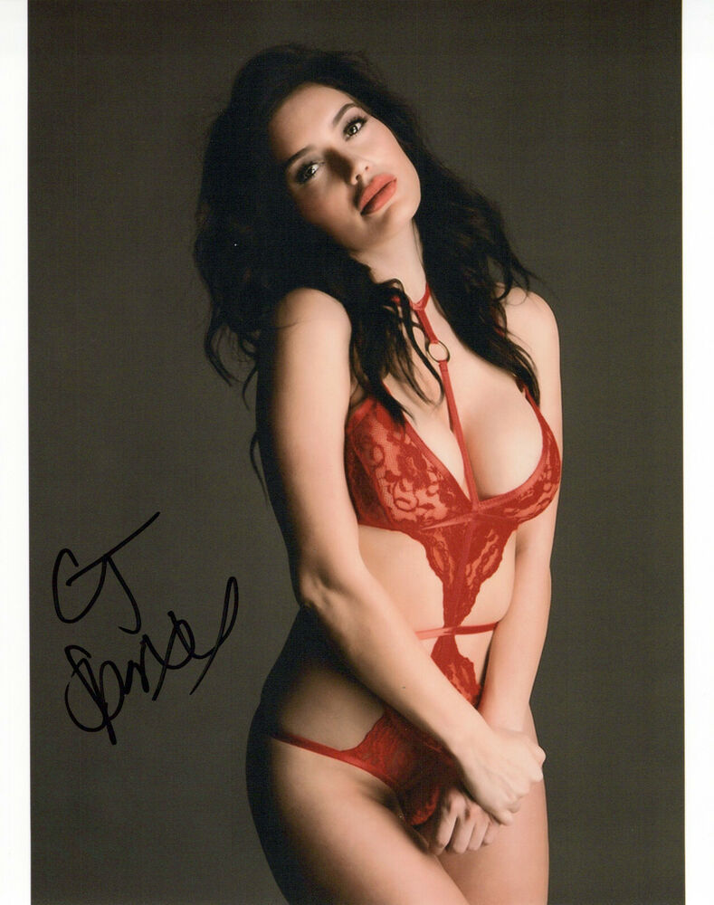 CJ Sparxx glamour shot autographed Photo Poster painting signed 8x10 #9