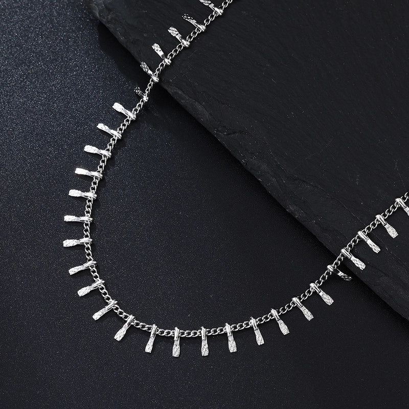 1 Men’s Fashion Casual Stainless Steel Side Ankle Chain