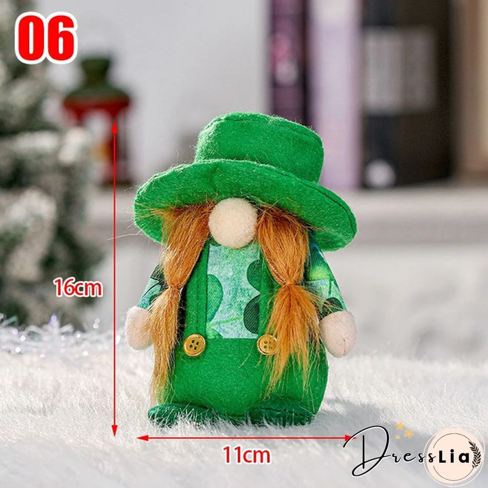 58Styles Elf Doll Ornament Gnomes Dwarf Wedding Decor Rudolph Faceless Plush Doll Swedish Tomte Dwarf