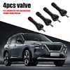 4pcs Snap-in Rubber Valve Stem for Qashqai Sylphy Teana X-Trail
