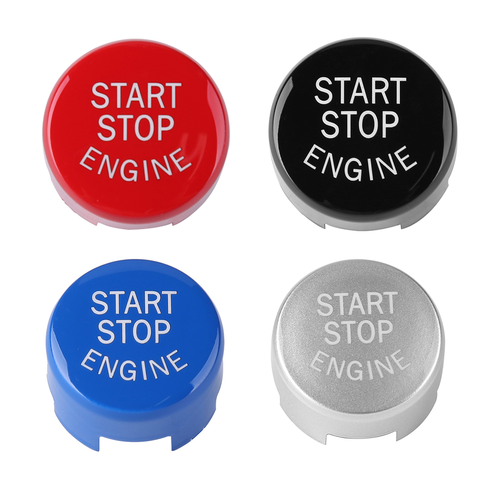 

Engine START STOP Button Replace Cover + Tools for BMW F20 F21 F22 F23 F30, Blue, 501 Original