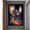 Colorful Phoenix-11CT Stamped Cross Stitch 40*60cm(Big Size)