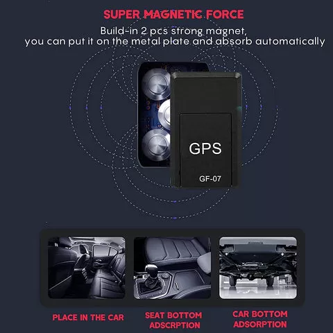 MINI MAGNETIC REAL-TIME CAR GPS TRACKER & VOICE RECORDER