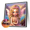 Diamond Painting-DIY Full Round Drill Elf Girl