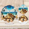 Tortue de mer acrylique - horloge artisanale 5d bricolage