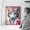 White Tiger-11CT Stamped Cross Stitch 40*50cm/15.75*19.69in