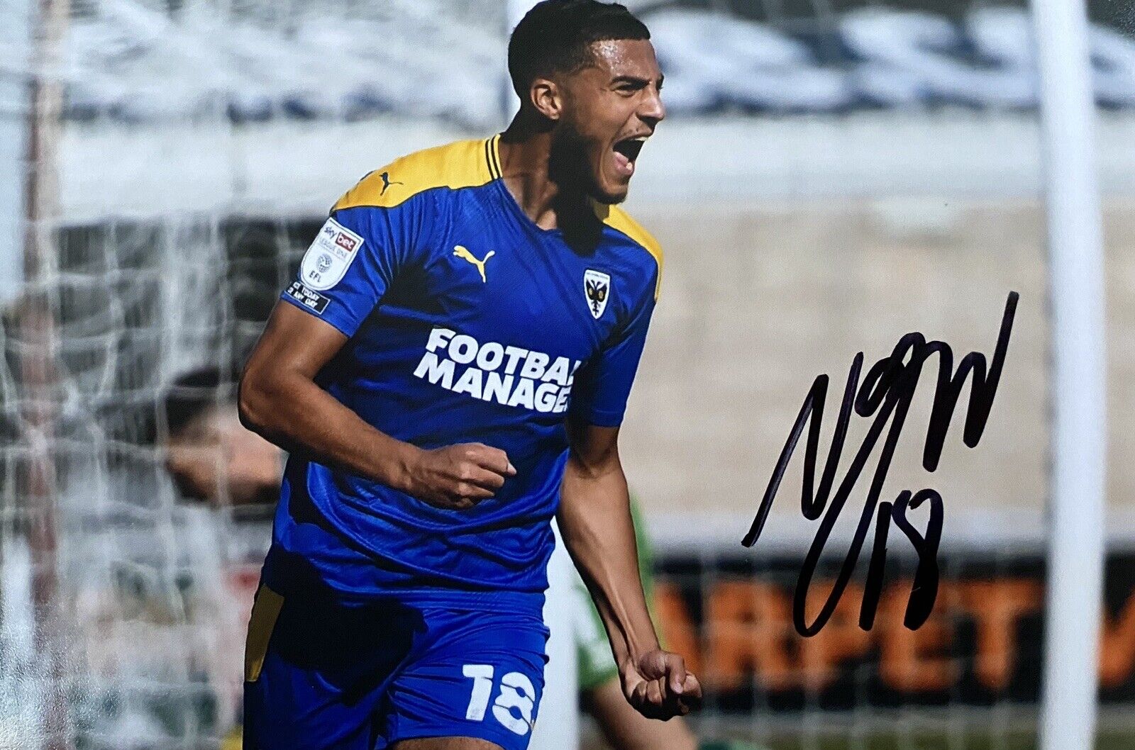 Nesta Guinness-Walker Genuine Hand Signed 6X4 AFC Wimbledon Photo Poster painting 6