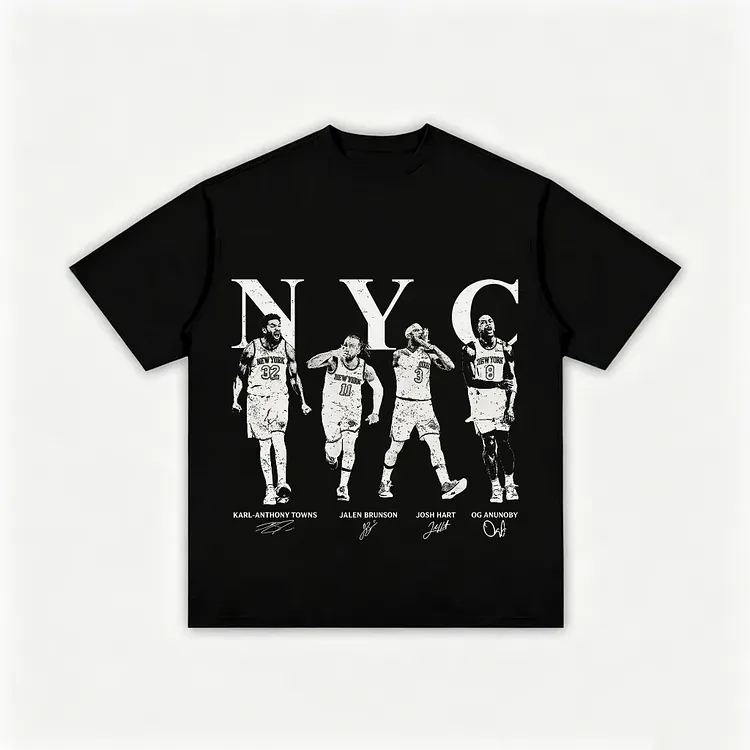 NYC Knicks Printed Men's T-shirt