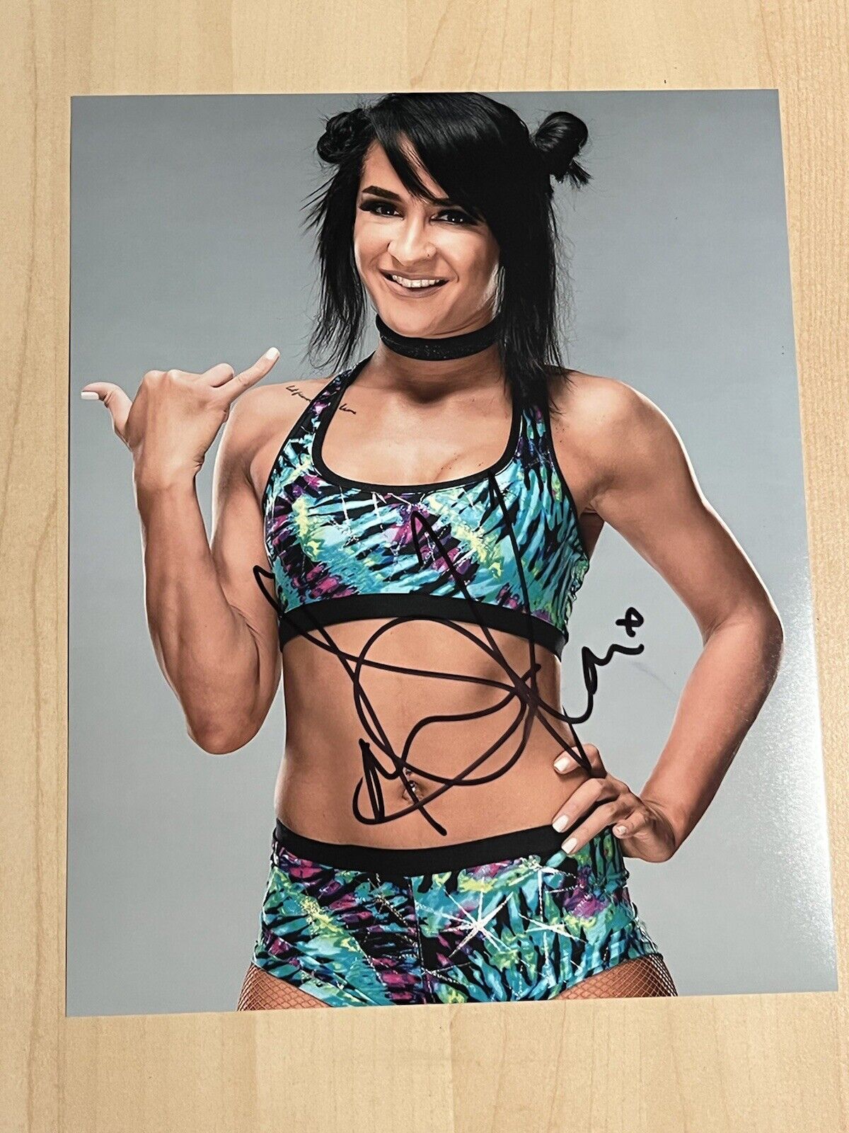 DAKOTA KAI HAND SIGNED 8x10 Photo Poster painting WWE NXT STAR AUTOGRAPHED AUTHENTIC COA