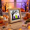 Tombstone Glass Mosaic DIY Craft Kit &ndash; Framed Halloween Wall Art
