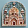 Paper Quilling Castle-14CT Stamped Cross Stitch 40*40cm/15.75*15.75in tapestrymarket