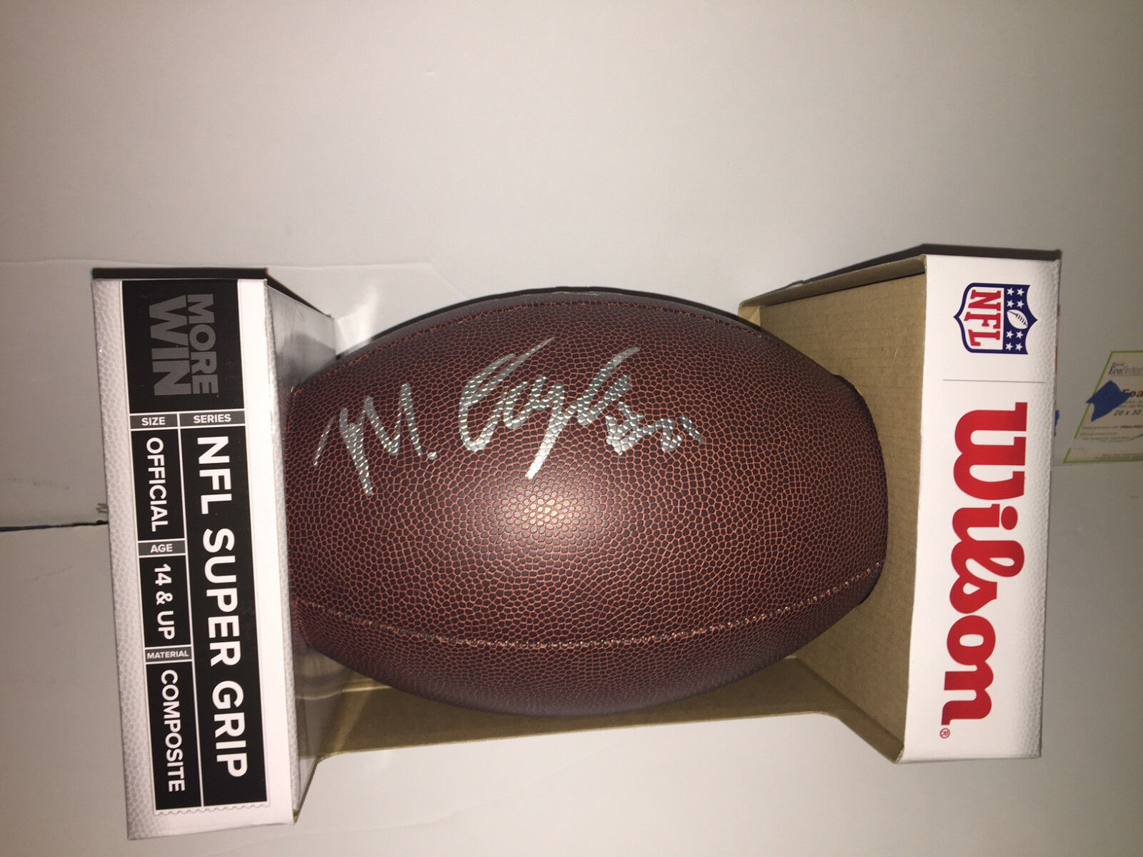 Matt Dayes NC State Wolfpack hand signed autographed NFL Football N.C. b
