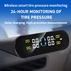 TPMS Monitor Real-time Display LCD Display Auto Security Alarm Device(External)