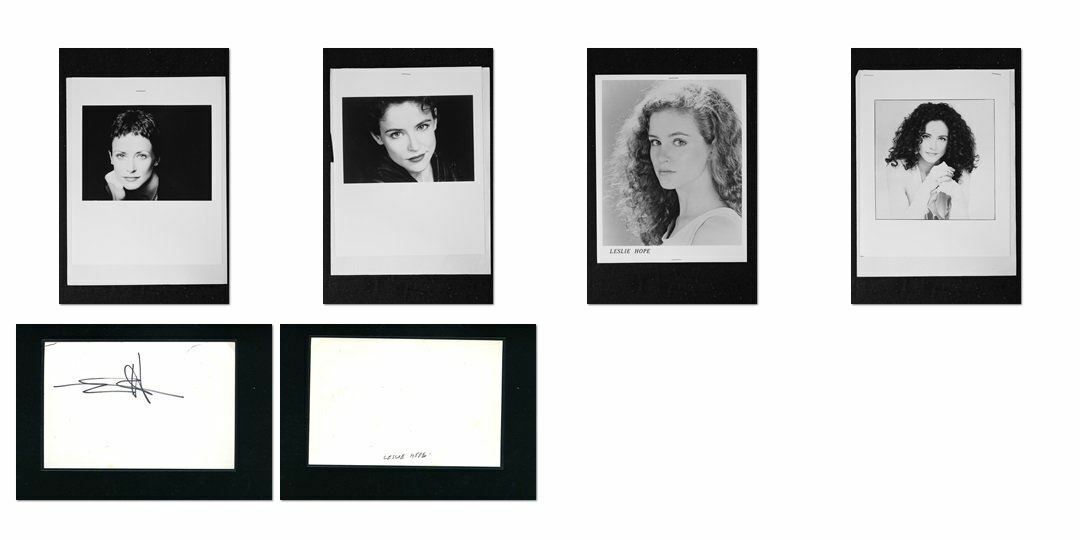 Leslie Hope - Signed Autograph and Headshot Photo Poster painting set - 24