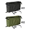 12L Outdoor Hiking Accessory Pouch Multifunctional Expansion Pouch Expandable External Storage Bag Anti-Scratch Ultralight Backpack Hanging Pack for Hiking and Short-Trip Travel