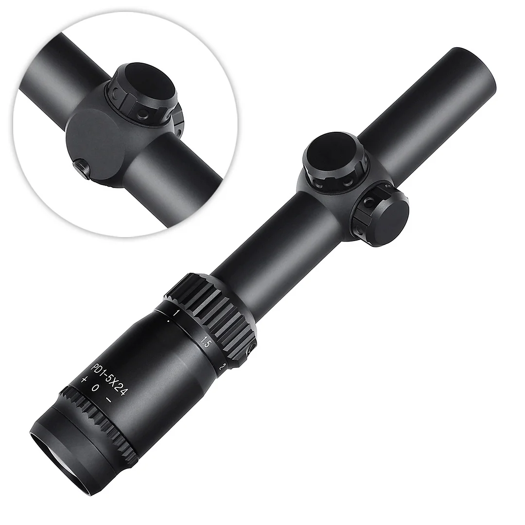 ohhunt® 1-5X24 SFP 30MM Long Eye Relief Scope