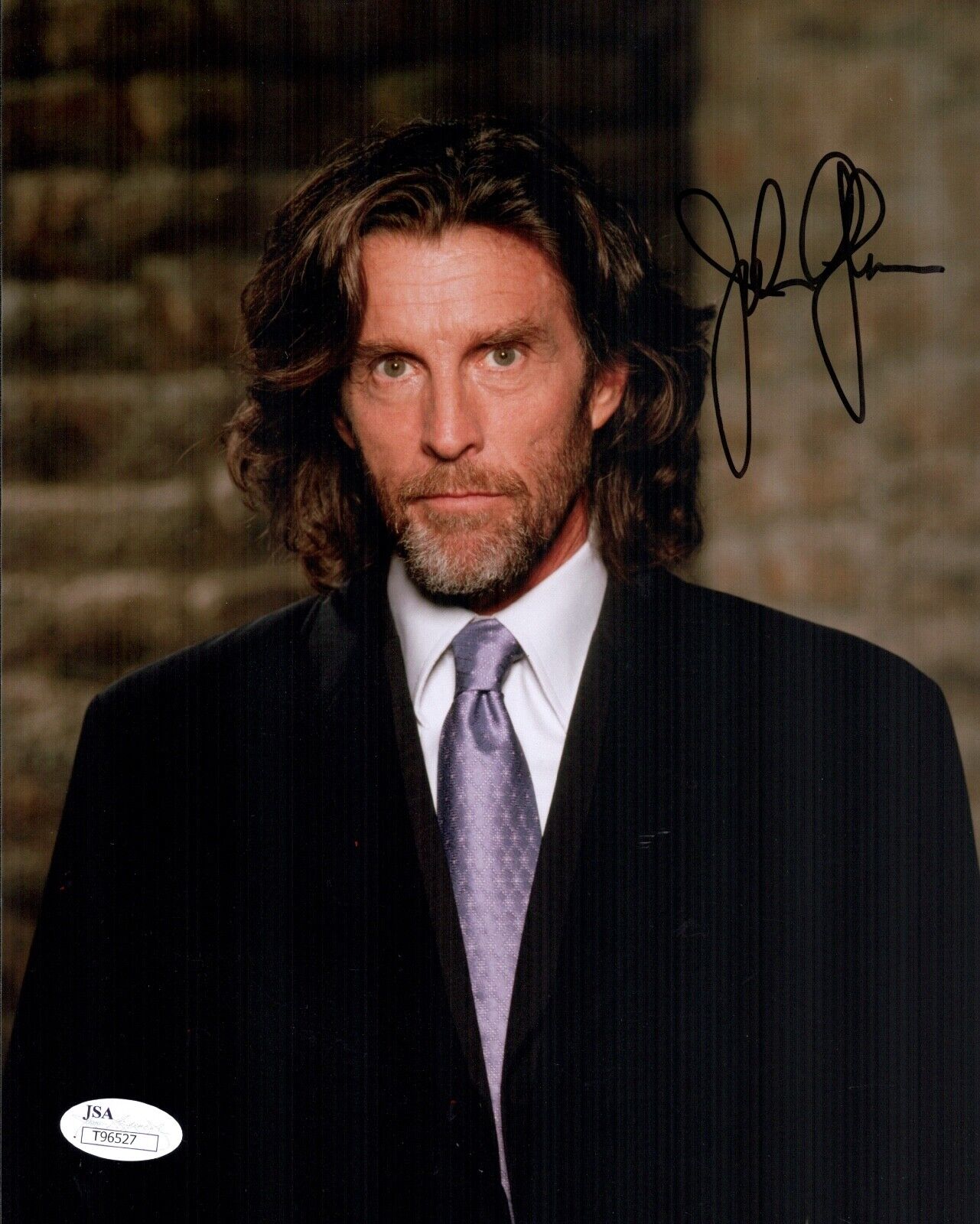 JOHN GLOVER Signed SMALLVILLE Lionel Luthor 8x10 Photo Poster painting Autograph JSA COA