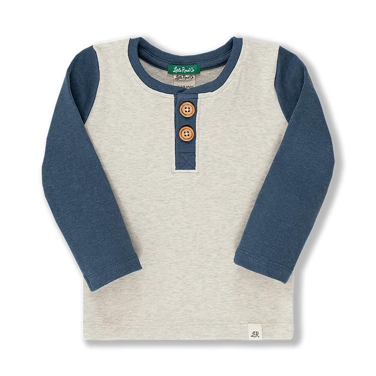 Midnight Long Sleeve Button Shirt