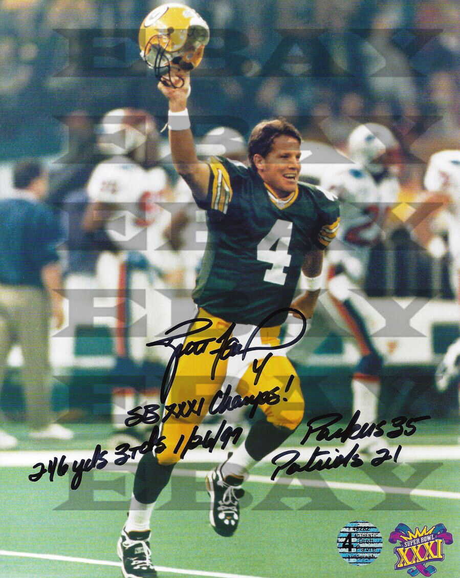 Packers Brett Favre Signed 8x10 autographed Photo Poster painting Reprint