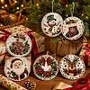 6pcs DIY Pearl Diamond Painting Christmas Tree Hanging Ornaments